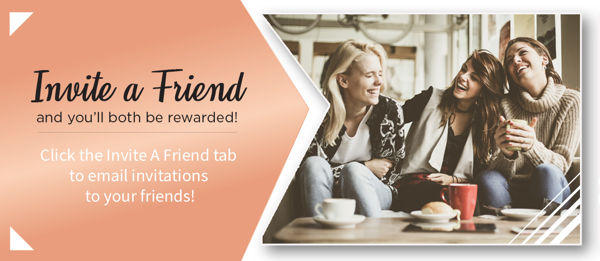 Invite a friend to open a checking account and earn bonus points! Invite a friend to open a checking account and earn bonus points!